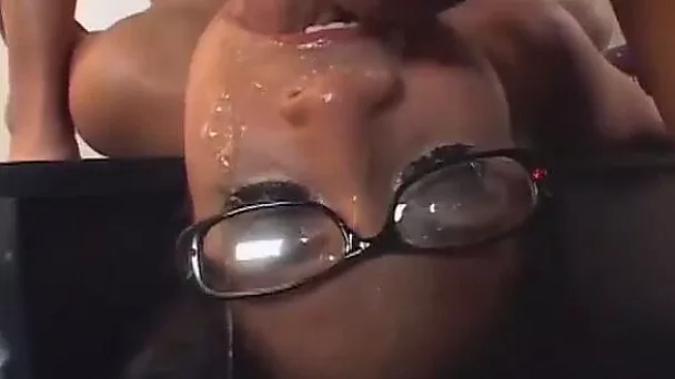 Mika Tan likes it rough and she really enjoys getting face fucked