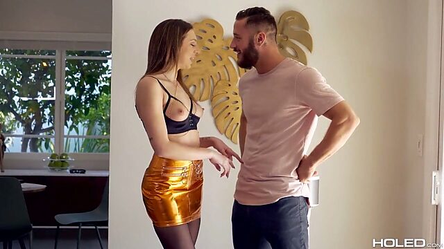 Danny Mountain is fucking and toying anal hole of luscious chick Tiffany Watson