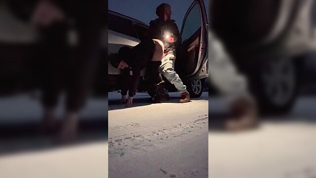 Curvy Buxom Big-assed MILF Pleases Her Horny Husband With BJ & Hot Sex Outdoor & Indoor