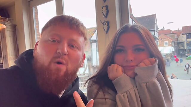 The loving couple show their travel blog, along with some porn film